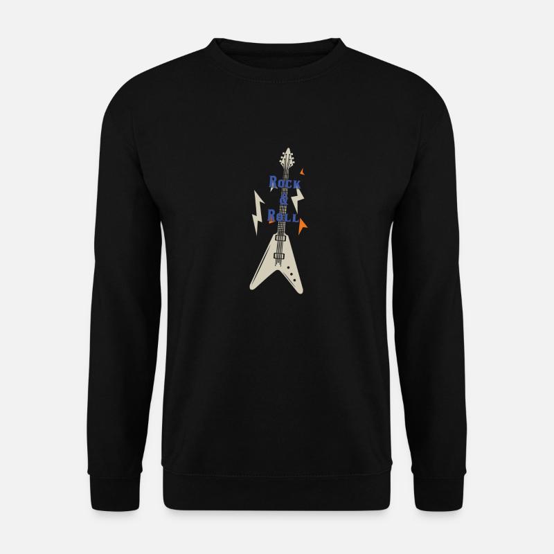 Rock & Roll - Unisex Pullover - Schwarz