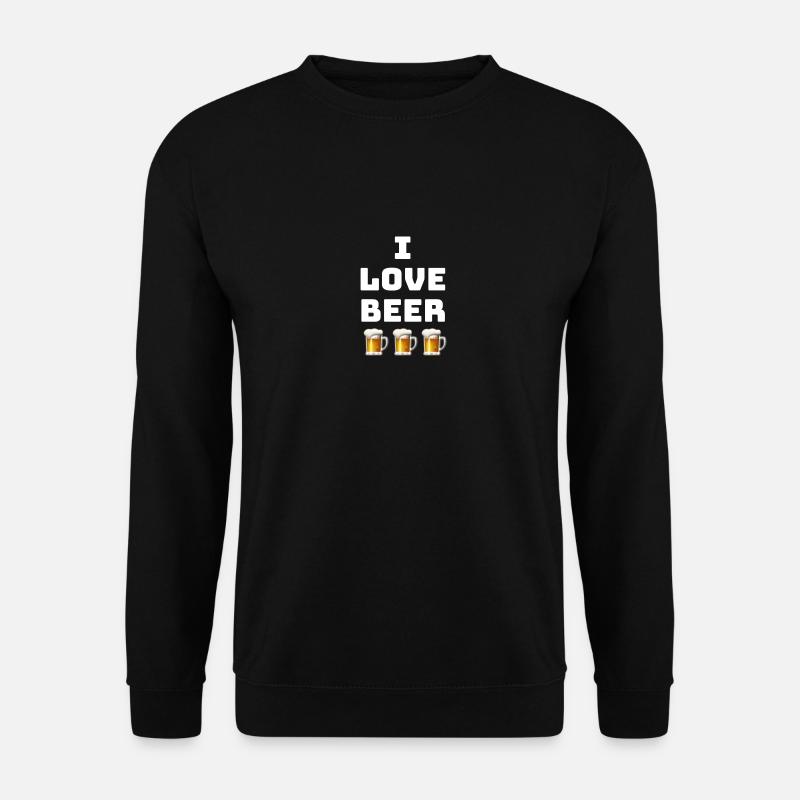 Beer Lover - Unisex Pullover - Schwarz