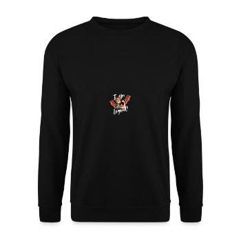 I'm a Legend - Woman - Unisex Sweatshirt - black - Front - Alina (178cm) & Michal (187cm)