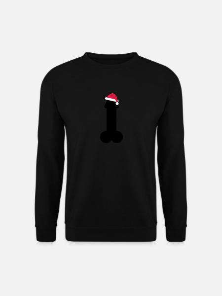 Merry dick christmas - Unisex Sweatshirt - black