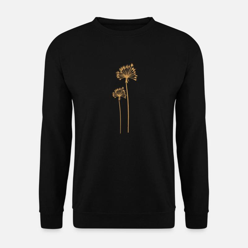 Dandelions, dandelions - Unisex Sweatshirt - black