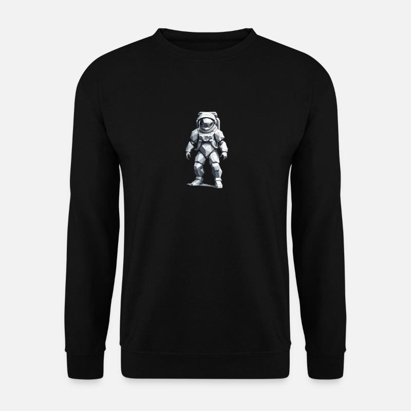 Astronaut - Beruf Design Sticker - Unisex Pullover - Schwarz
