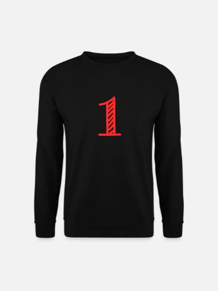 1 JAHR. 1. GEBURTSTAG. GEBURTSTAG 1 JAHR. 1 - Unisex Pullover - Schwarz