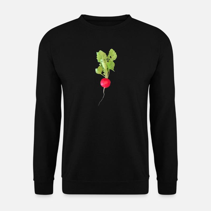 Radieschen - Unisex Pullover - Schwarz