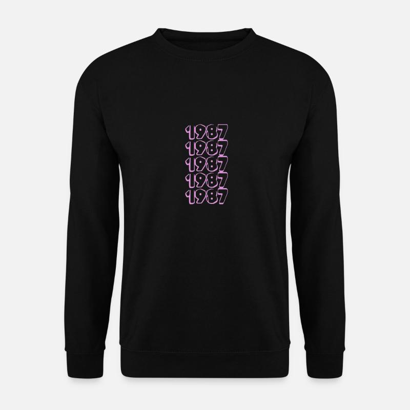1987 - Unisex Pullover - Schwarz
