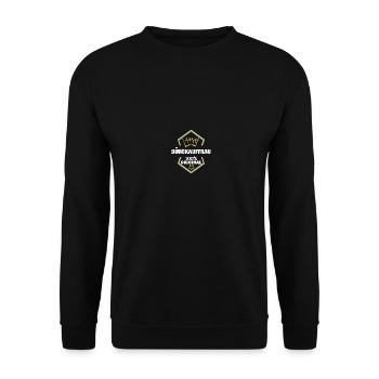Office clerk as work - Unisex Sweatshirt - black - Front - Alina (178cm) & Michal (187cm)
