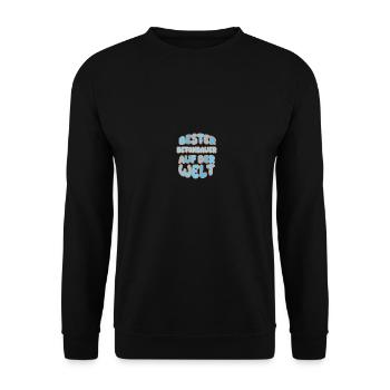 Gift for concrete worker - Unisex Sweatshirt - black - Front - Alina (178cm) & Michal (187cm)
