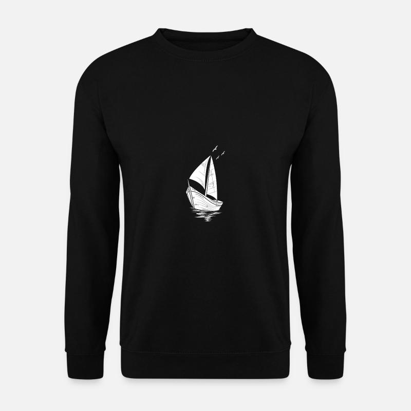 Sailing Captain Gift - Unisex Sweatshirt - black
