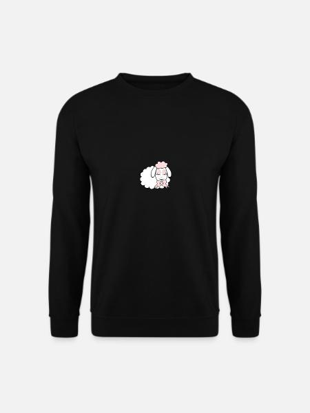 Schäfchen, Schaf - Unisex Pullover - Schwarz
