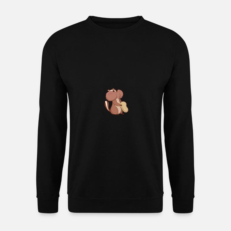 Chipmunk Streifenhörnchen - Unisex Sweatshirt - black