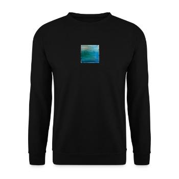 Gabi ART "Die Stille Kraft der Ausdauer" - Unisex Pullover - Schwarz - Vorne - Alina (178cm) & Michal (187cm)