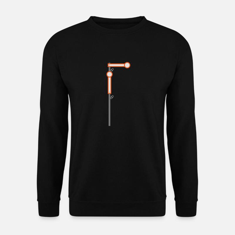 Signal Halt - Unisex Pullover - Schwarz