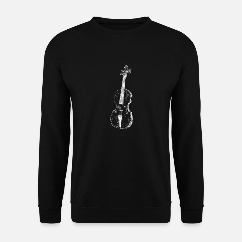 violin - Unisex Sweatshirt - black