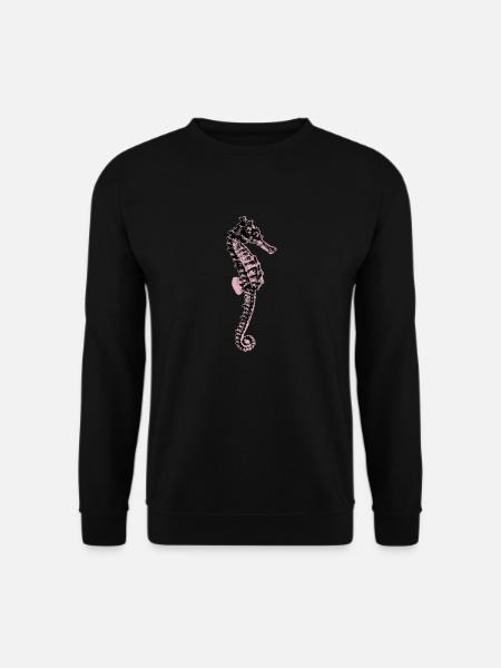 Seepferdchen - Unisex Pullover - Schwarz