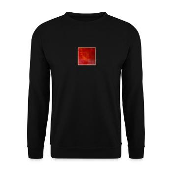Gabi ART "Im Puls der reinen Kraft" - Unisex Pullover - Schwarz - Vorne - Alina (178cm) & Michal (187cm)