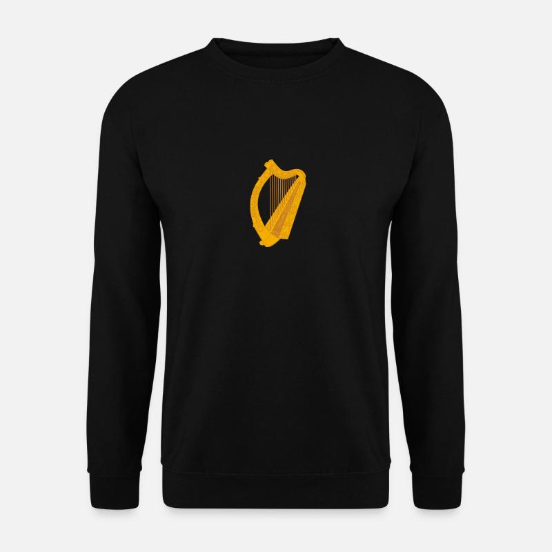 Ireland irish harp - Unisex Pullover - Schwarz