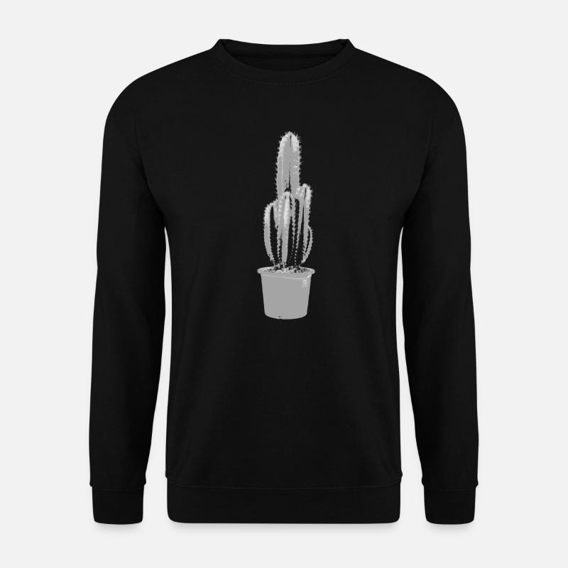 Cactus silhouettte - Unisex Sweatshirt - black