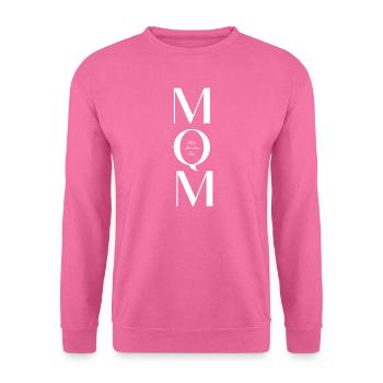 Mom - My Number One - Unisex Pullover - Pink - Vorne