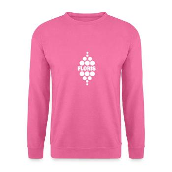First name Floris - Unisex Sweatshirt - pink - Front