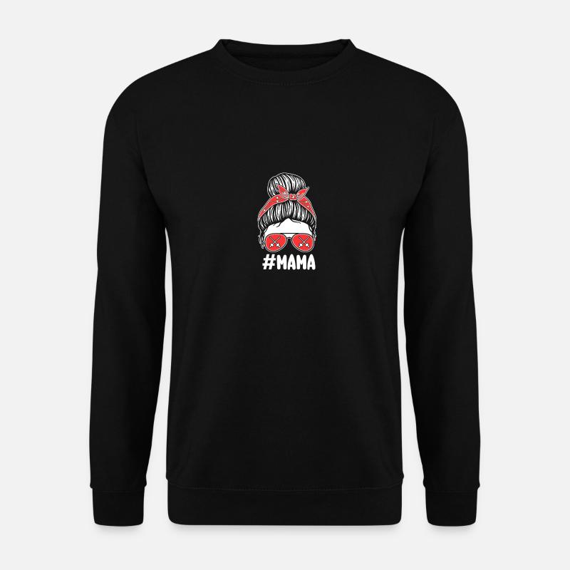 Fechter Mama Mutter Fechten - Unisex Pullover - Schwarz