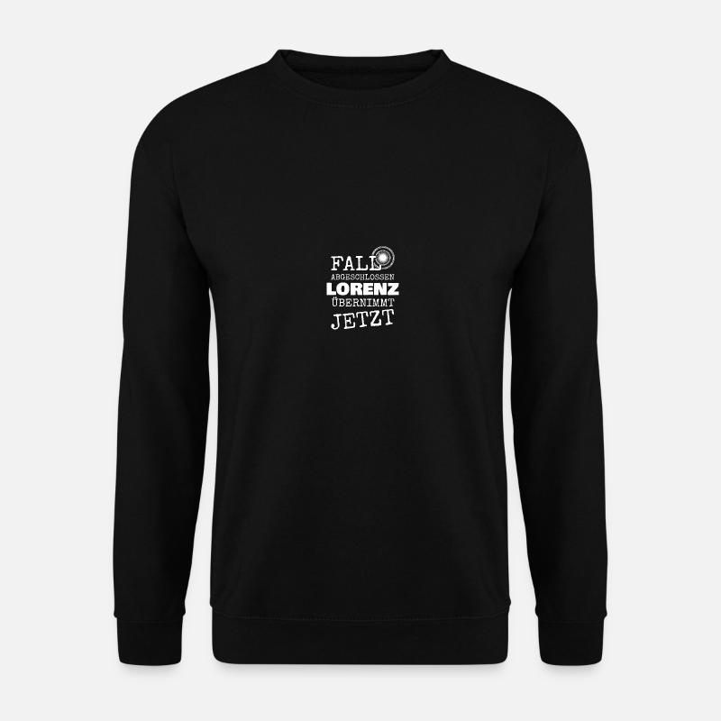 Prénom Lorenz - Sweat-shirt Unisexe - noir