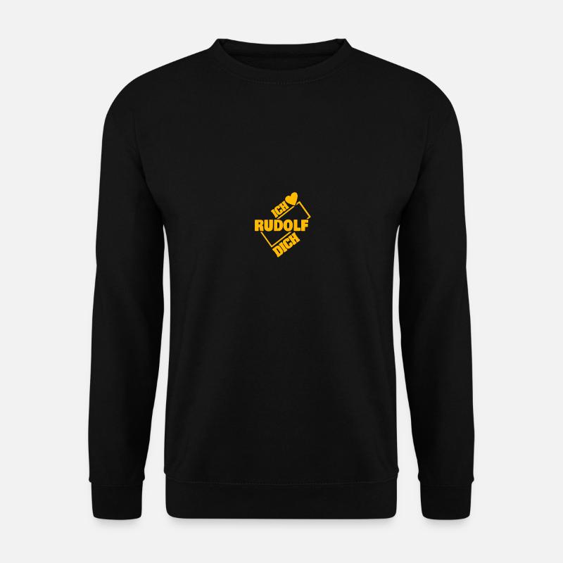 Rudolf - Unisex Pullover - Schwarz