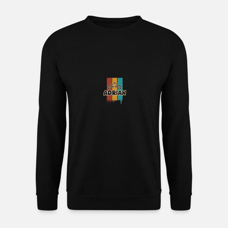 Adrian - Unisex Pullover - Schwarz