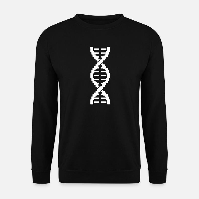 Digital DNA Genetics Icon - Unisex Sweatshirt - black