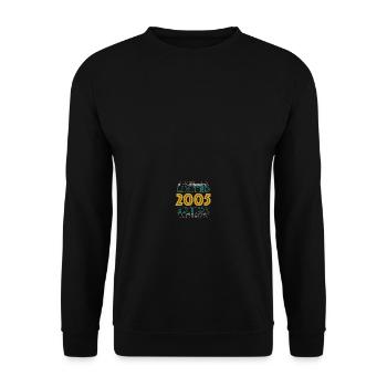 Retro Vintage Limited Edition 2005 - Unisex Sweatshirt - black - Front - Alina (178cm) & Michal (187cm)