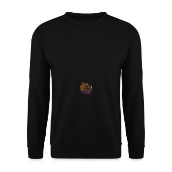 Colorful schnitzel - Unisex Sweatshirt - black - Front - Alina (178cm) & Michal (187cm)