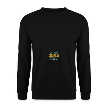 Retro Vintage Limited Edition 2008 - Unisex Sweatshirt - black - Front - Alina (178cm) & Michal (187cm)