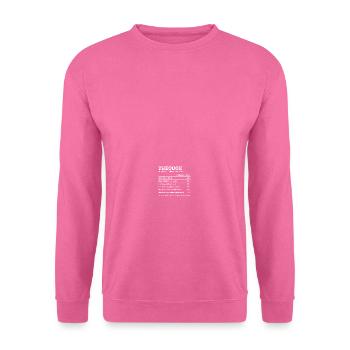 Theodor Großartiger Mann Vorname - Unisex Pullover - Pink - Vorne