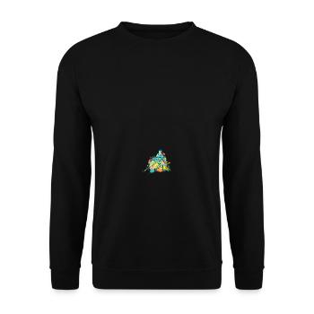 Field Hockey Player Indoor Hockey Hockey Game - Unisex Sweatshirt - black - Front - Alina (178cm) & Michal (187cm)