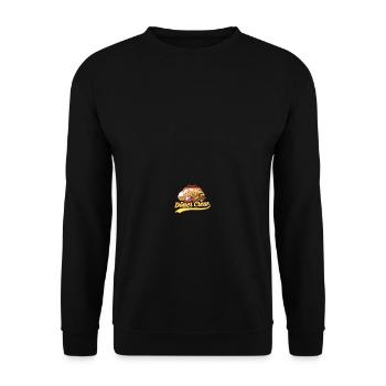Döner Crew Döner Kebab Rotisserie - Unisex Sweatshirt - black - Front - Alina (178cm) & Michal (187cm)