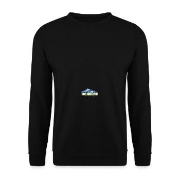 His Mercies Are New Each Morning - Unisex Pullover - Schwarz - Vorne - Alina (178cm) & Michal (187cm)
