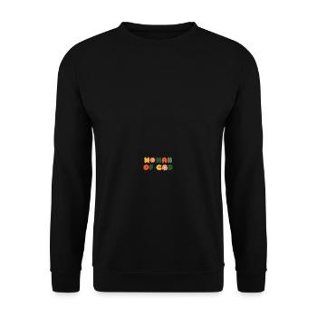 Woman of God Sunflower - Unisex Sweatshirt - black - Front - Alina (178cm) & Michal (187cm)