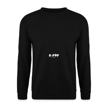 K-Pop Experte Koreanische Popmusik Kpop - Unisex Pullover - Schwarz - Vorne - Alina (178cm) & Michal (187cm)
