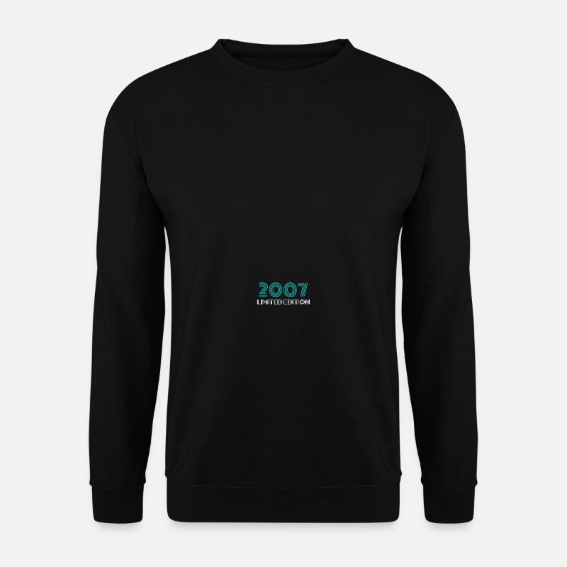 2007 Limited Edition Birthday - Unisex Sweatshirt - black