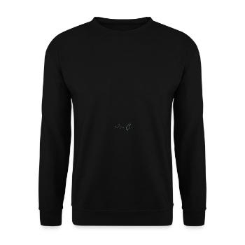 Tronçonneuse Heartbeat Woodworker Hommes Femmes - Sweat-shirt Unisexe - noir - Devant - Alina (178cm) & Michal (187cm)