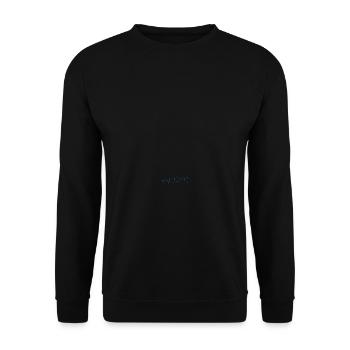 Sheep's Head Symbols Sheep's Head Heartbeat Heartbeat - Unisex Sweatshirt - black - Front - Alina (178cm) & Michal (187cm)
