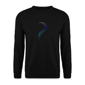 Source - Sweat-shirt Unisexe - noir - Devant - Alina (178cm) & Michal (187cm)