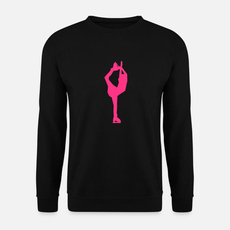 Eiskunstlauf - Unisex Pullover - Schwarz