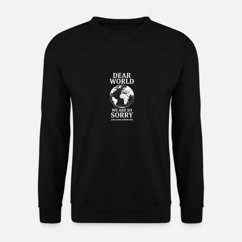 Protest USA Apology - Unisex Sweatshirt - black