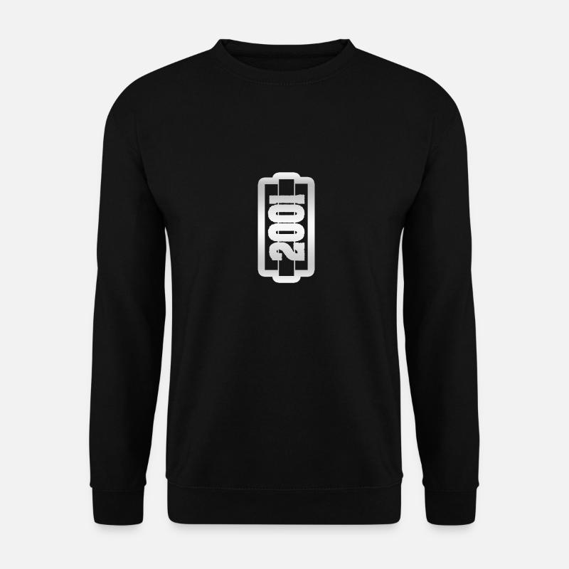 2001 - Unisex Pullover - Schwarz
