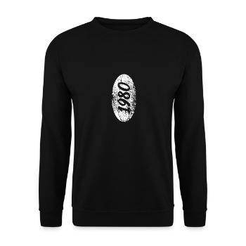 Freedom 1980 - Unisex Sweatshirt - black - Front - Alina (178cm) & Michal (187cm)
