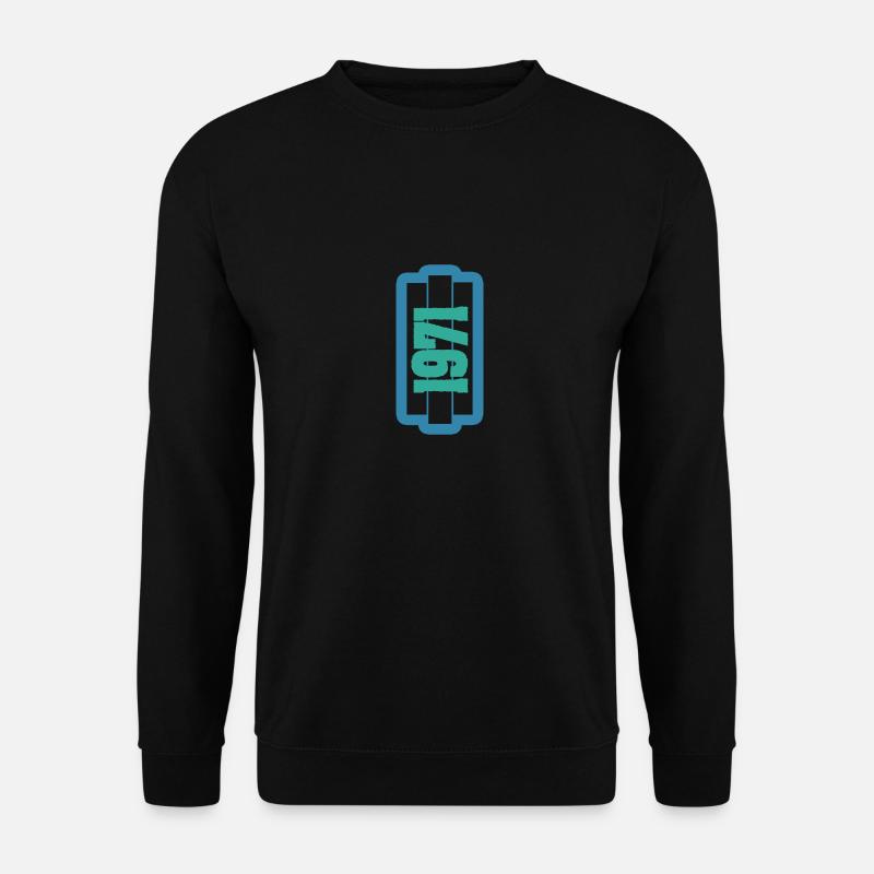 Geboren 1971 - Unisex Pullover - Schwarz
