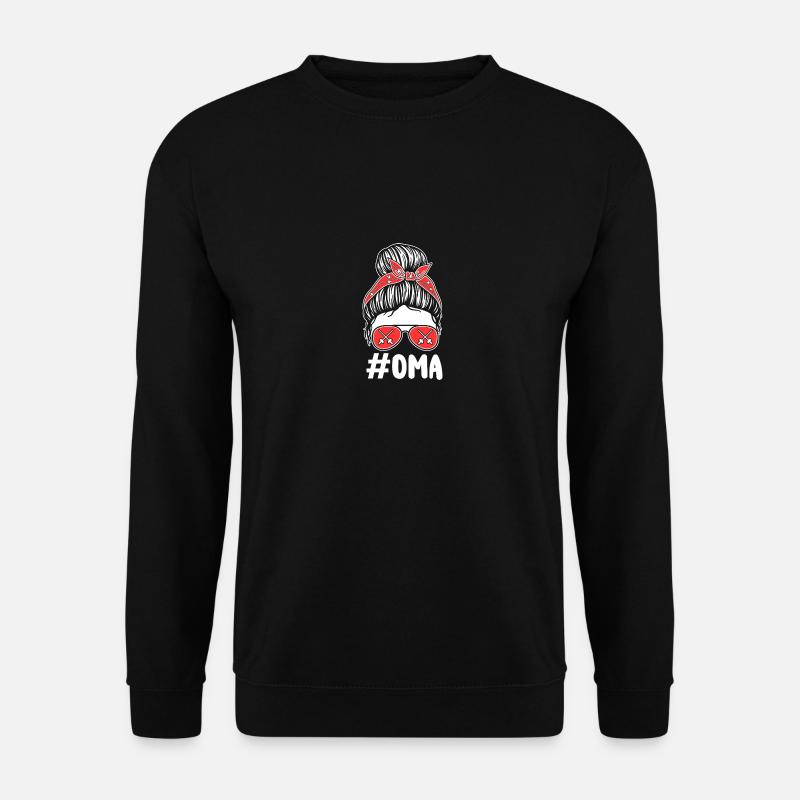 Fechter Oma Fechten - Unisex Pullover - Schwarz