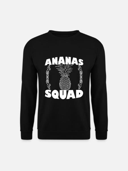 Pineapple Squad T-Shirt - Unisex Sweatshirt - black