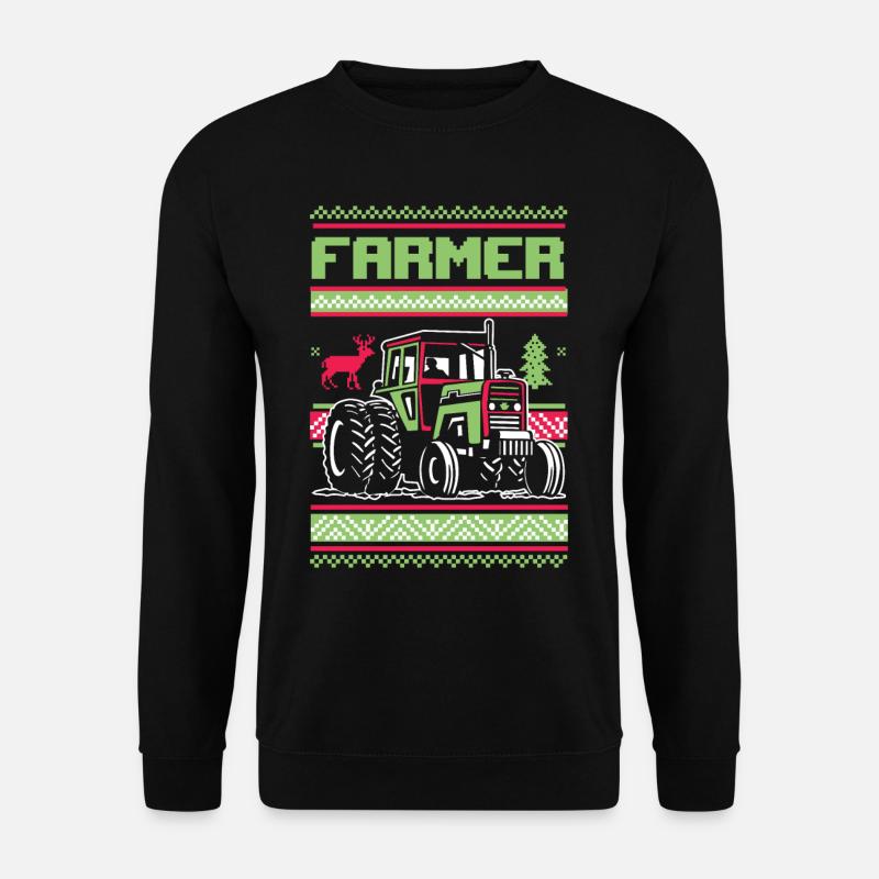 Farmer Christmas Farmer Christmas - Unisex Sweatshirt - black