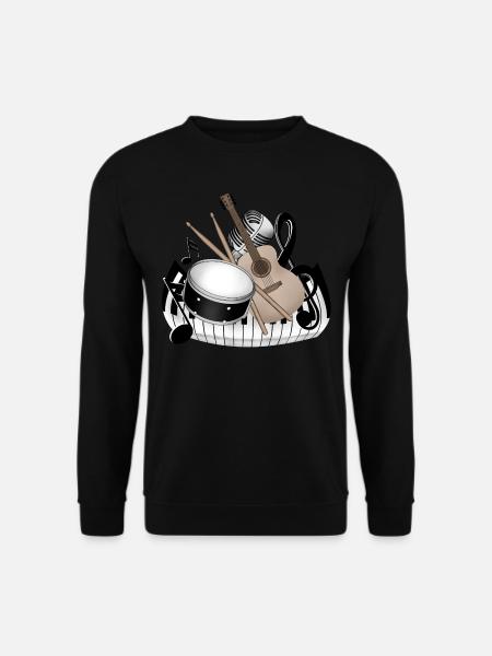 Instruments - Unisex Sweatshirt - black